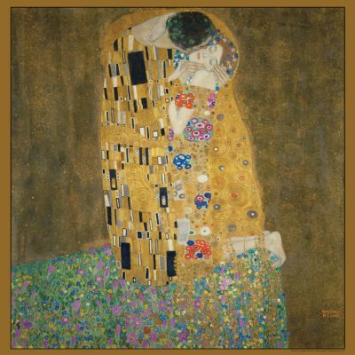 The Kiss by Gustav Klimt