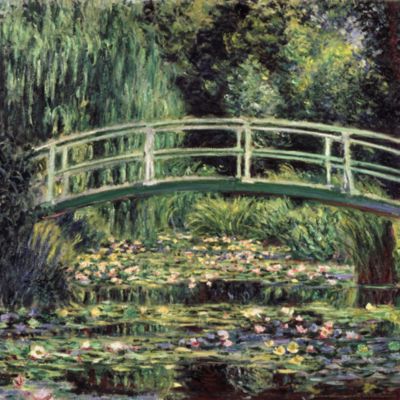 White Waterlilies by Claude Monet