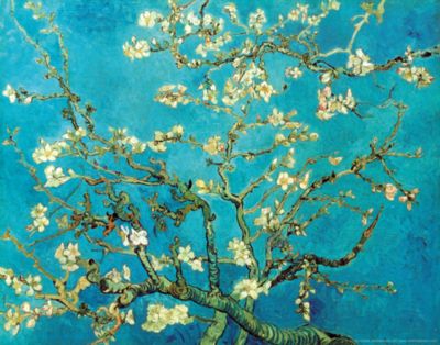 Branch of an Almond Tree in Blossom by Vincent van Gogh