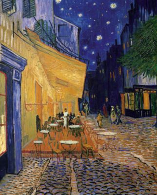 Café Terrace at Night by Vincent van Gogh