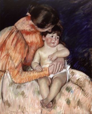 Mother and Child by Mary Cassatt