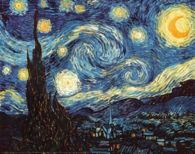 The Starry Night by Vincent van Gogh