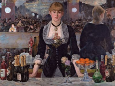 A Bar at the Folies-Bergère by Édouard Manet