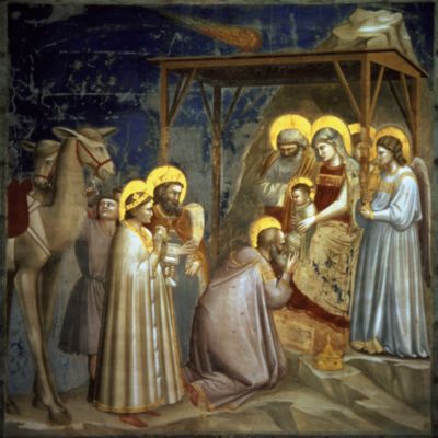 Adoration of the Magi by Giotto
