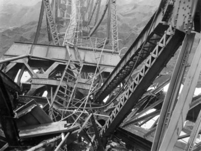 Rouge Plant: Crane Wreckage (Henry Ford Museum)