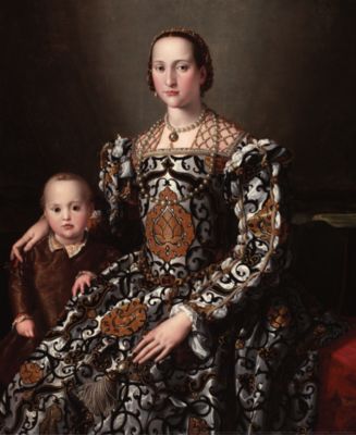 Eleonora of Toledo by Agnolo Bronzino