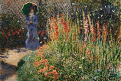 Gladioli by Claude Monet