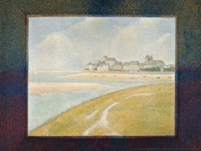 View of Le Crotoy by Georges Seurat