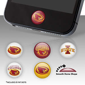 Iowa State Cyclones Fat Dots Stickers