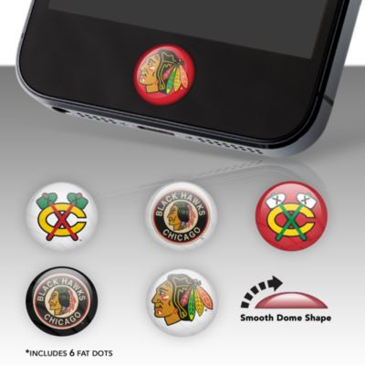 Chicago Blackhawks Fat Dots Stickers