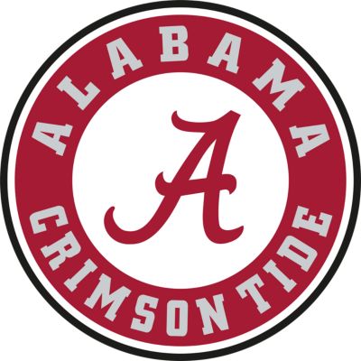 Alabama Crimson Tide Circle Logo