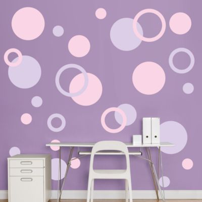 Lavender & Pink Polka Dots