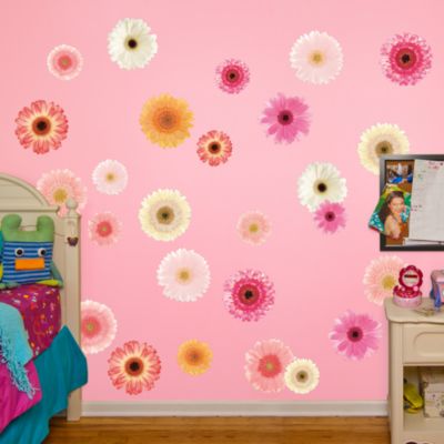 Daisies Collection Wall Decal Shop Fathead® for Thematic Shapes Decor
