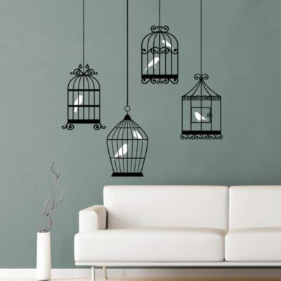 Bird Cages Wall Decal Shop Fathead® for Wall Art Décor
