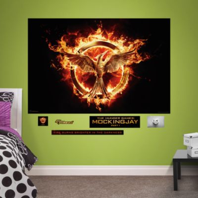 The Hunger Games Mockingjay Part 2 Mural Wall Decal Shop Fathead