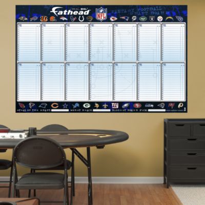 NFL Dry-Erase Fantasy Draft Board - Other NFL - NFL