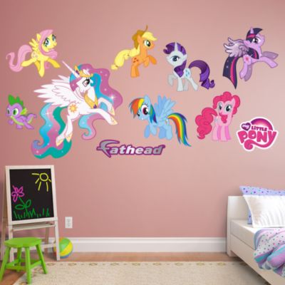 My Little Pony Collection Wall Decal Shop Fathead® for My Little Pony