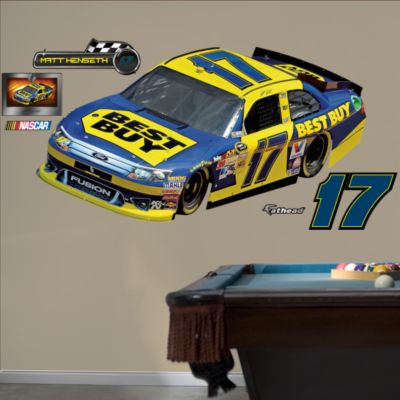 Kyle Busch 2013 M&M's Car Wall Decal | Shop Fathead® For Kyle Busch Decor