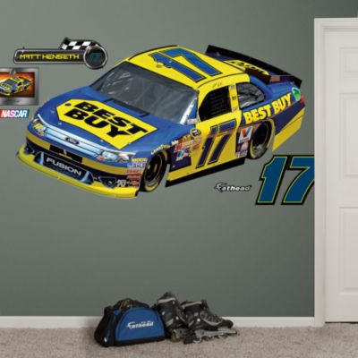 Kyle Busch 2013 M&M's Car Fathead Wall Decal