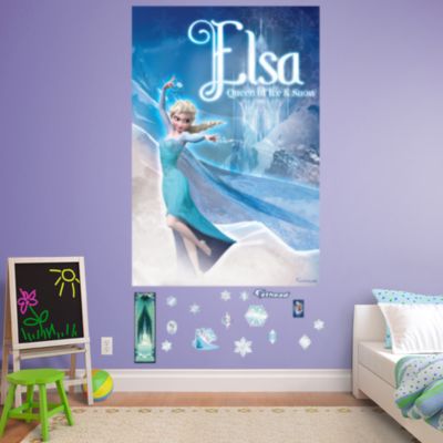 Snow Queen Elsa Mural Fathead Wall Decal