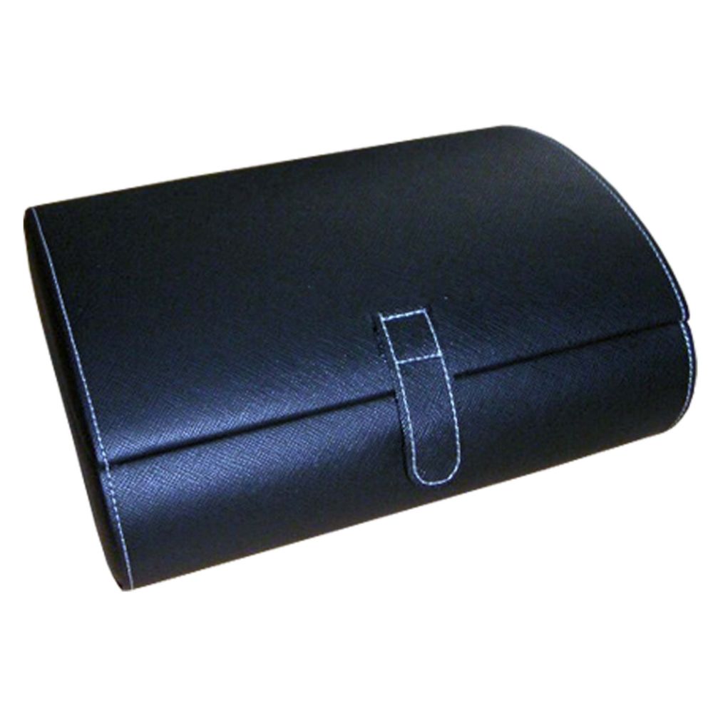 10 Watch Black Faux Leather Box