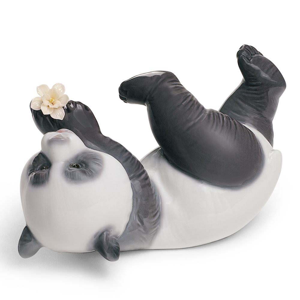 A Joyful Panda I by Lladro