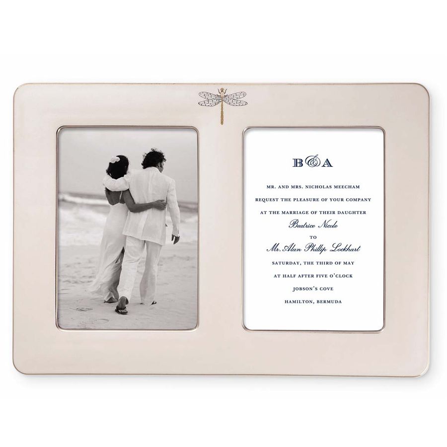 kate spade June Lane Double Invitation Frame