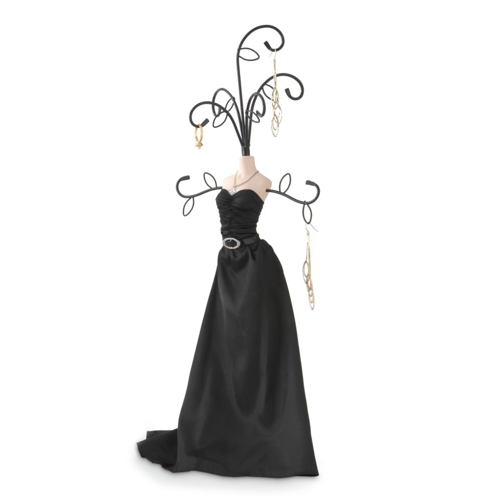 Black Gala Jewelry Holder