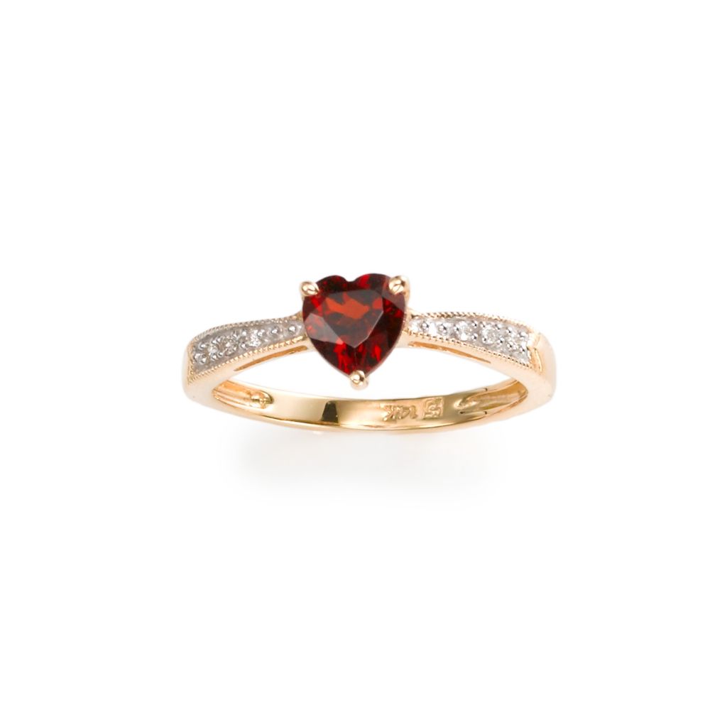 Garnet Birthstone Ring