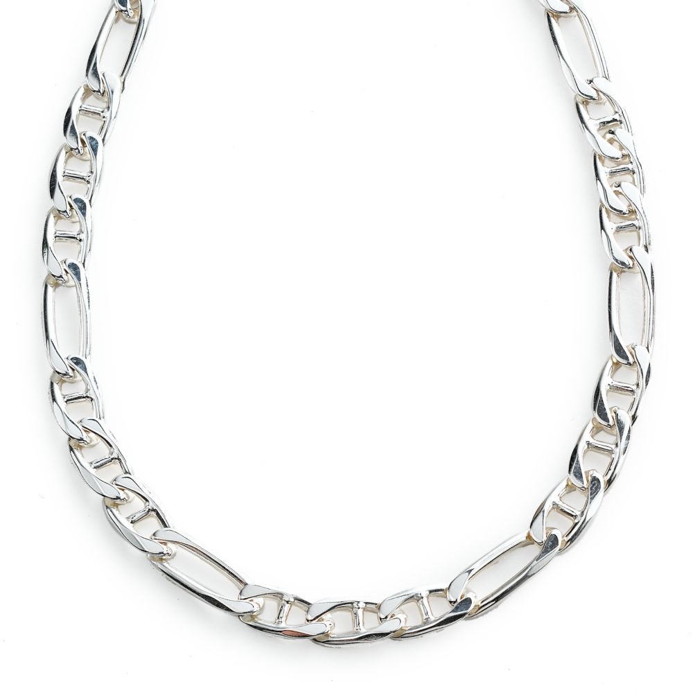 Boys Sterling Silver Link Necklace