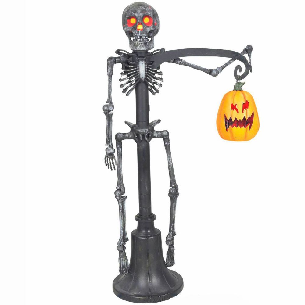  Light Up Skeleton Street Lamp  Street Light
