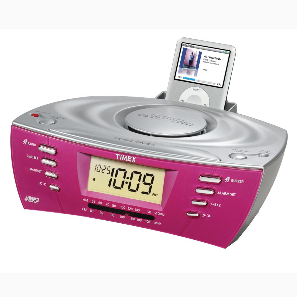 Timex MP3/CD Player Dual Alarm Clock Radio