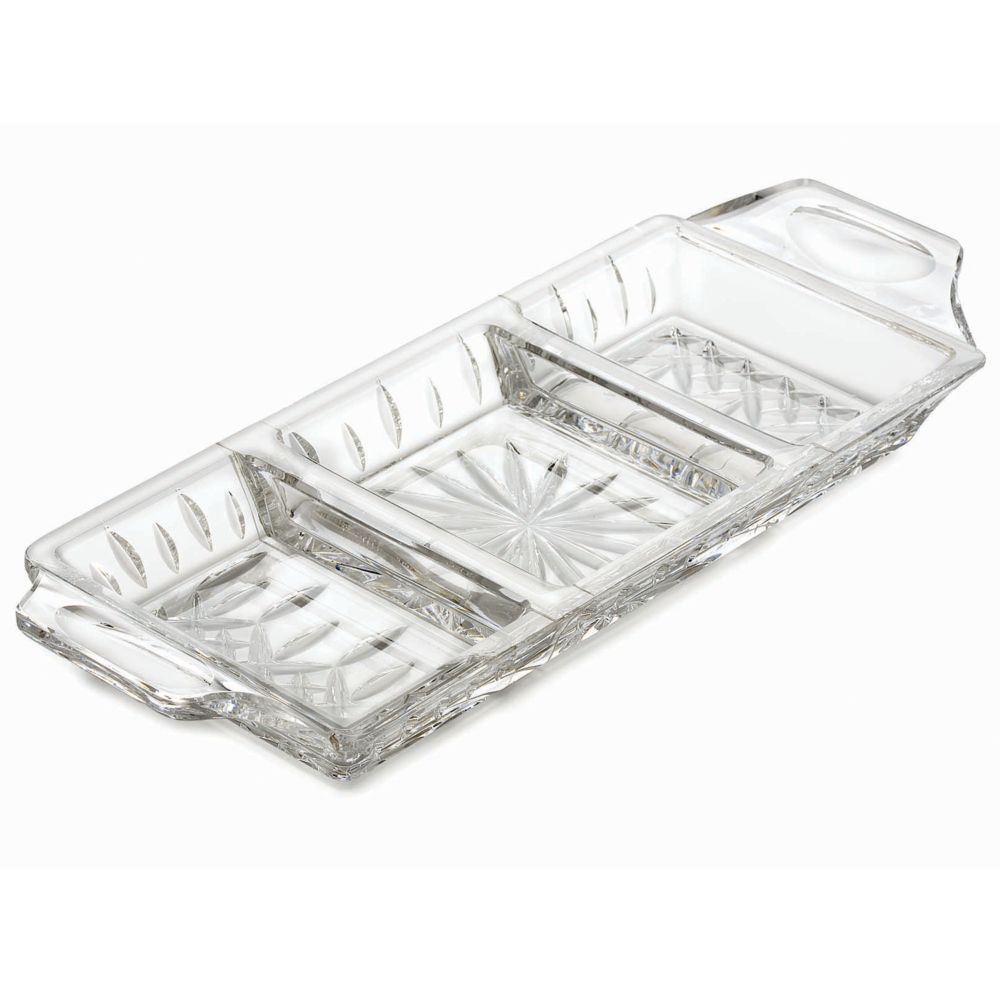 Lismore 3-Part Tray by Waterford