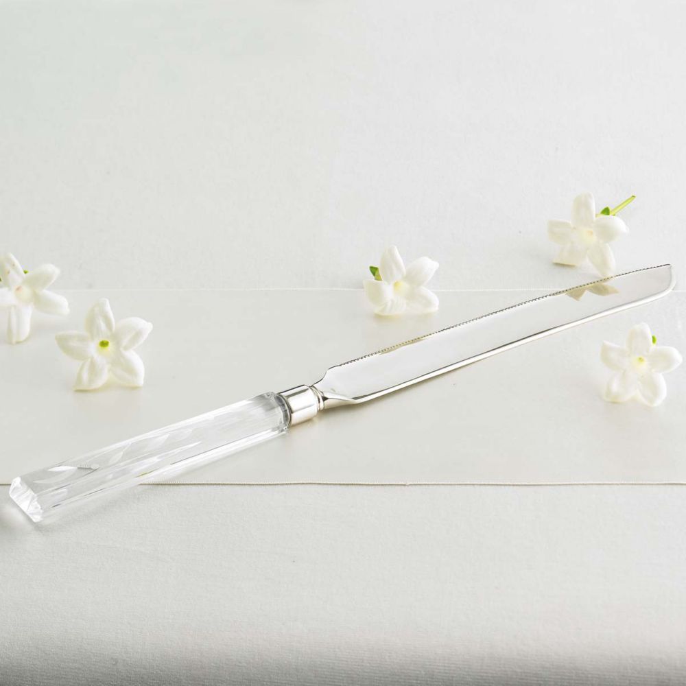 Opal Innocence Cake Knife by Lenox