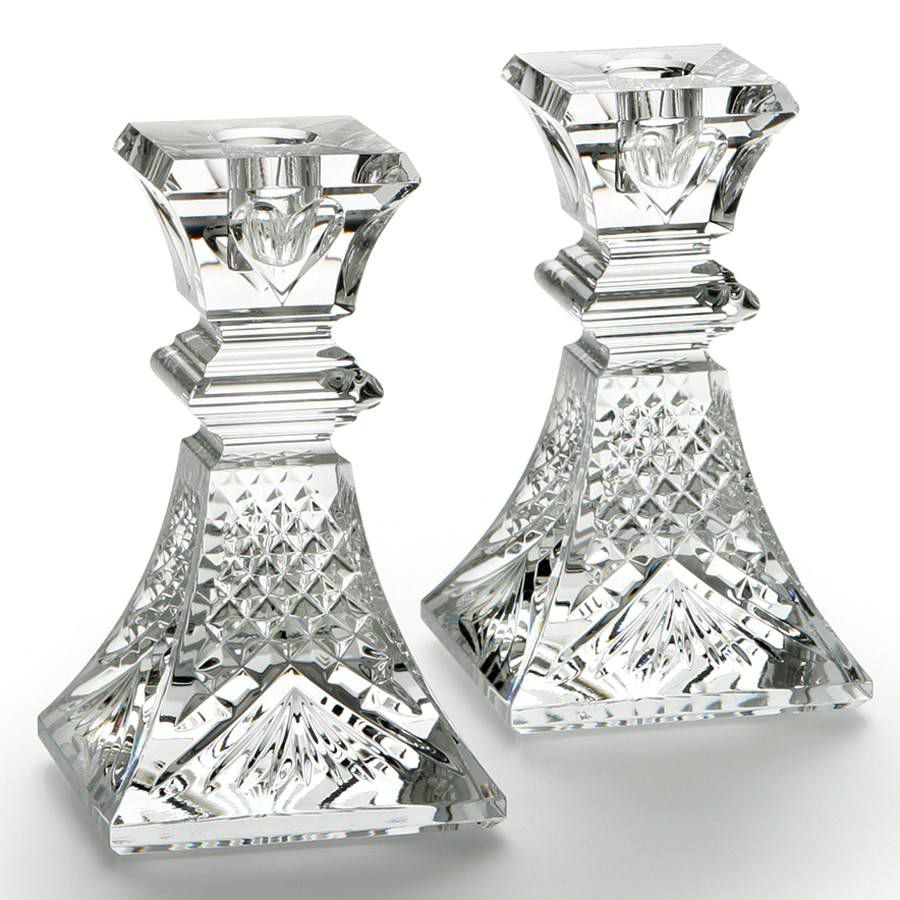   Wedding Heirloom Candlestick Pair by Waterford