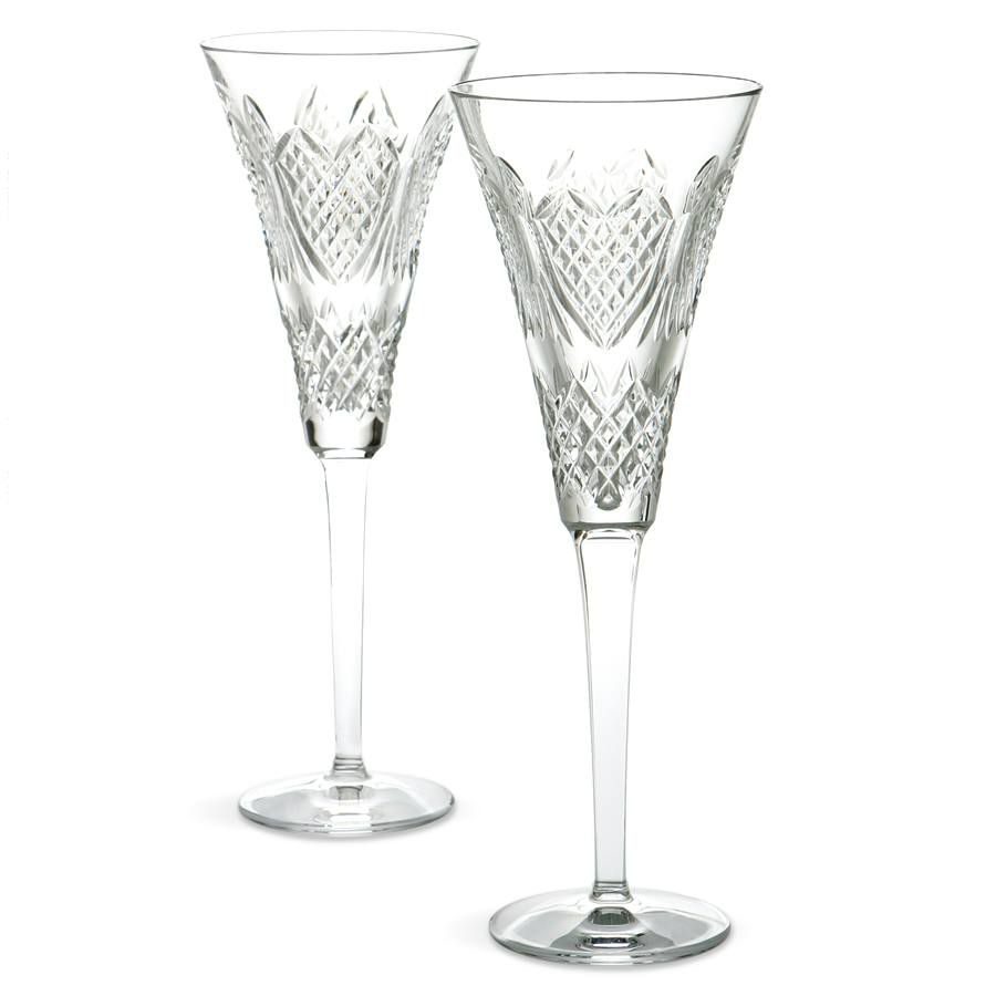  Wedding Heirloom Flute Pair by Waterford
