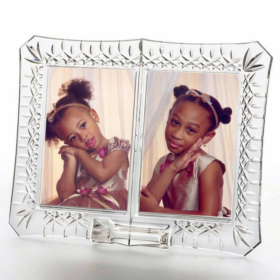 Lismore Double Frame by Waterford 4" x 6" Frame