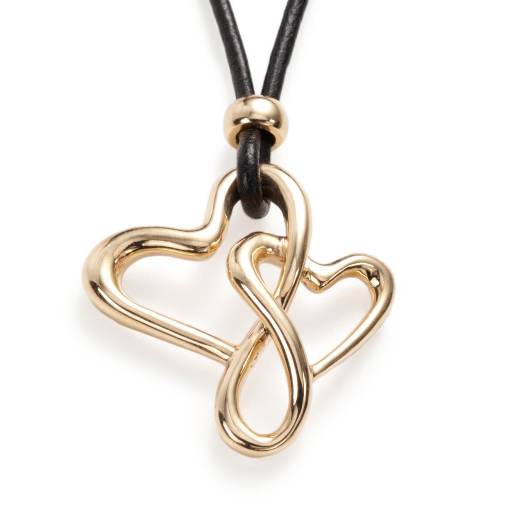 Happy Heart  Necklace, 14KY Gold