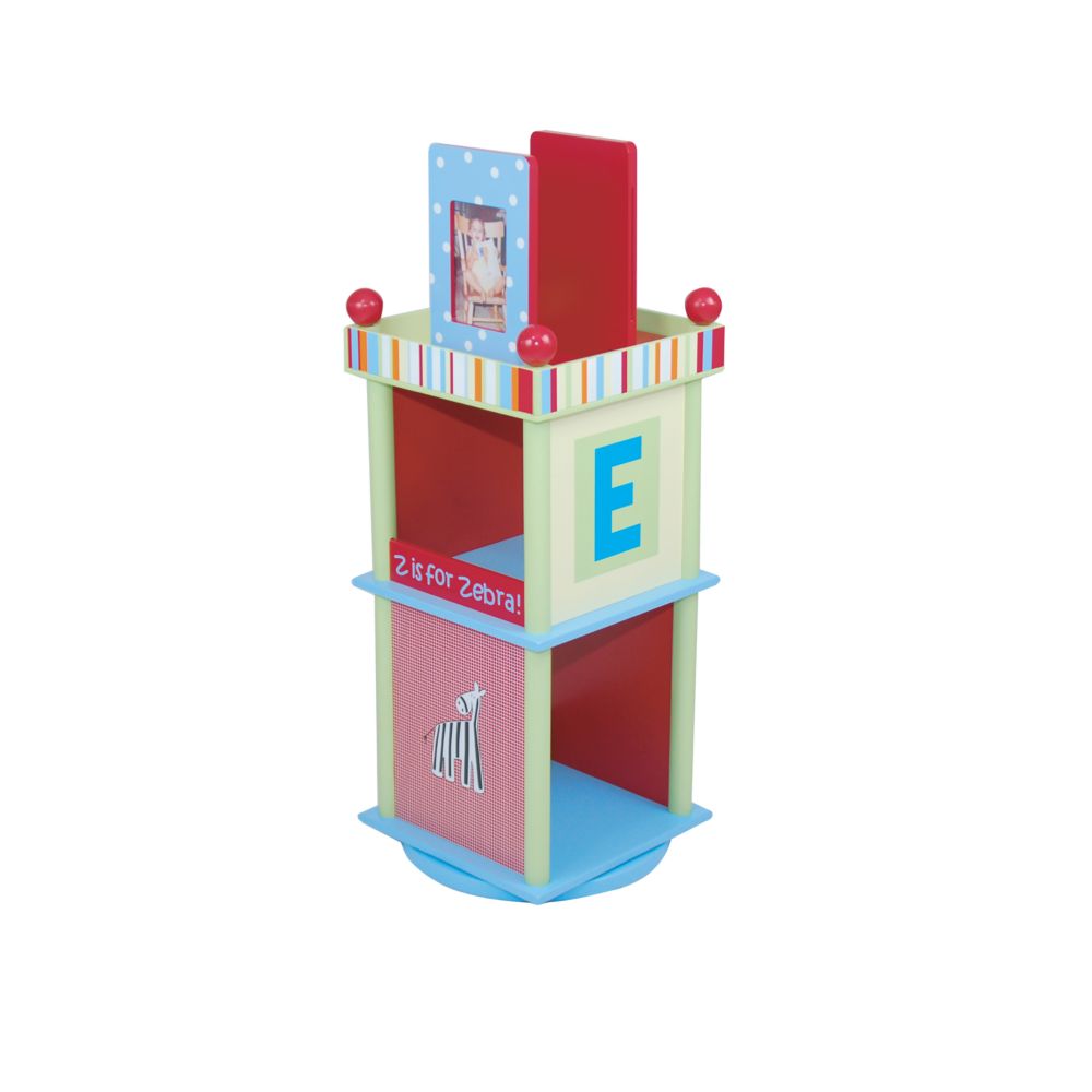 Alphabet Revolving Bookcase