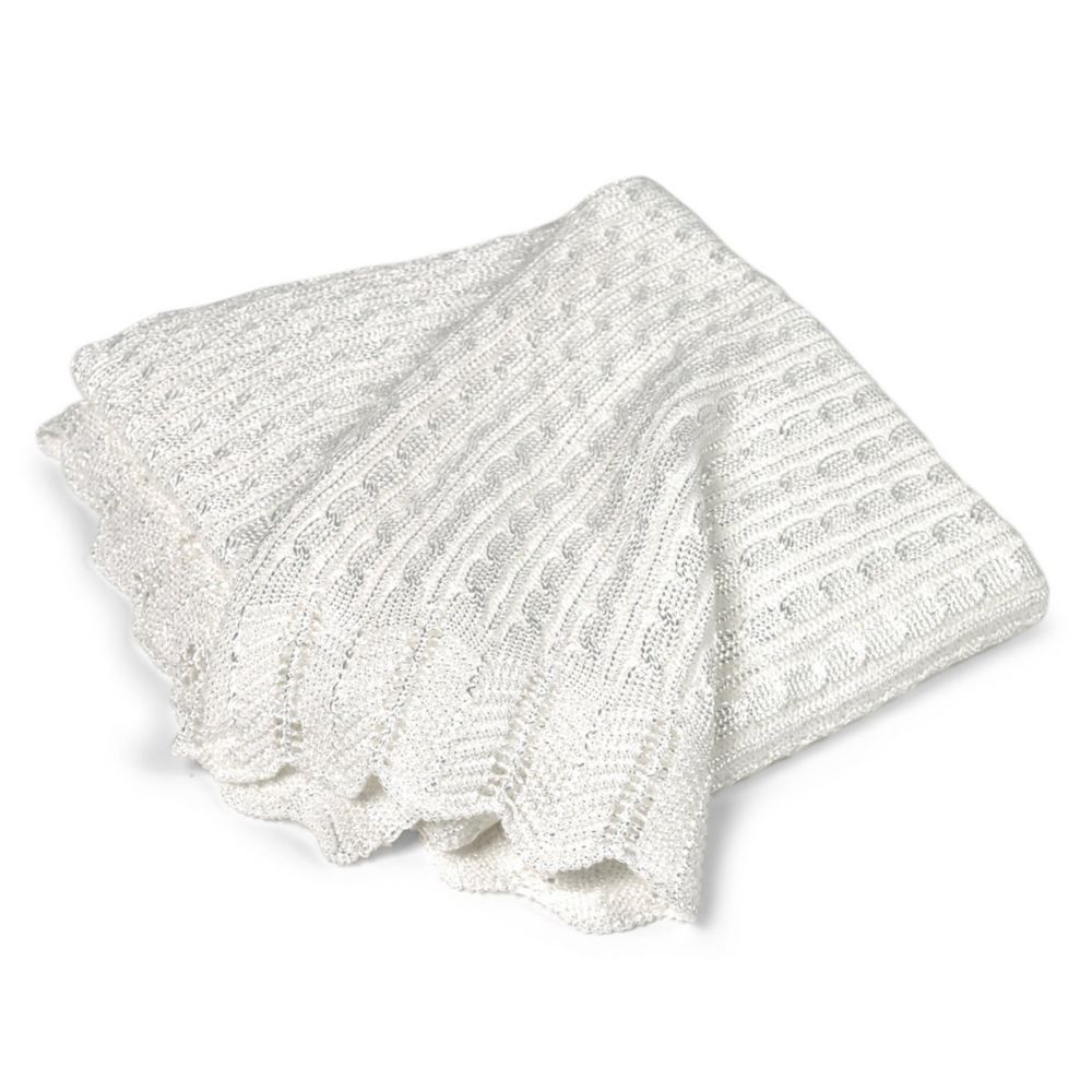  Keepsake Cable Blanket