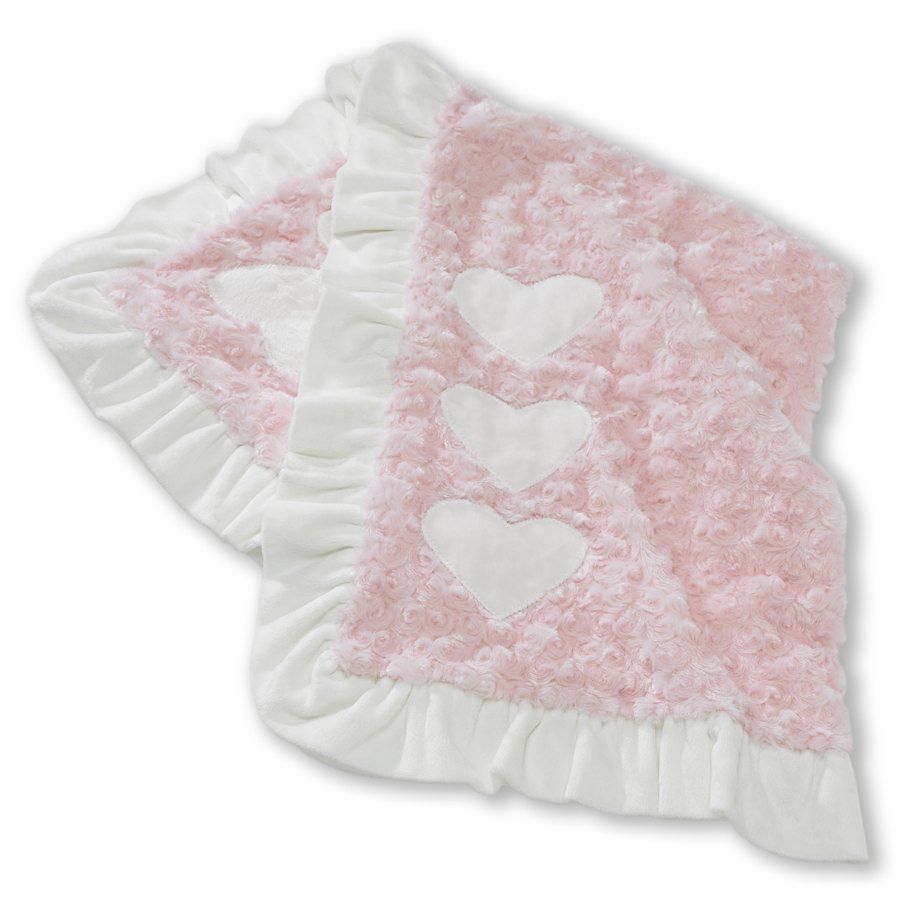 Minky Heart Blanket