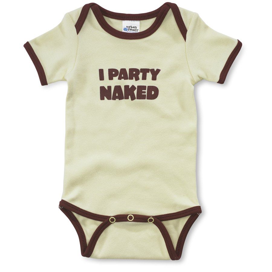  "I Party Naked" Onesie