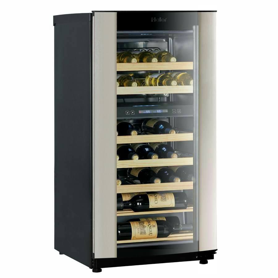  Haier 40 Bottle Dual Zone Wine Cellar