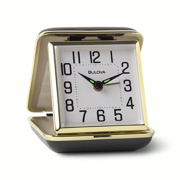 Bulova Reliable Travel Keywind Alarm