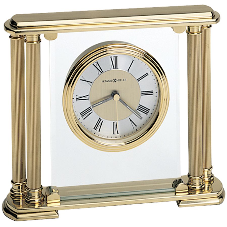 Athens Brass Clock by Howard Miller