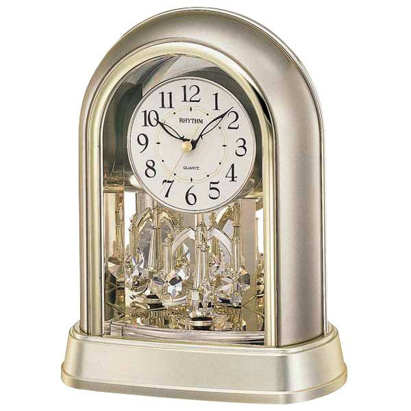  Crystal Mantle Clock by Rhythm