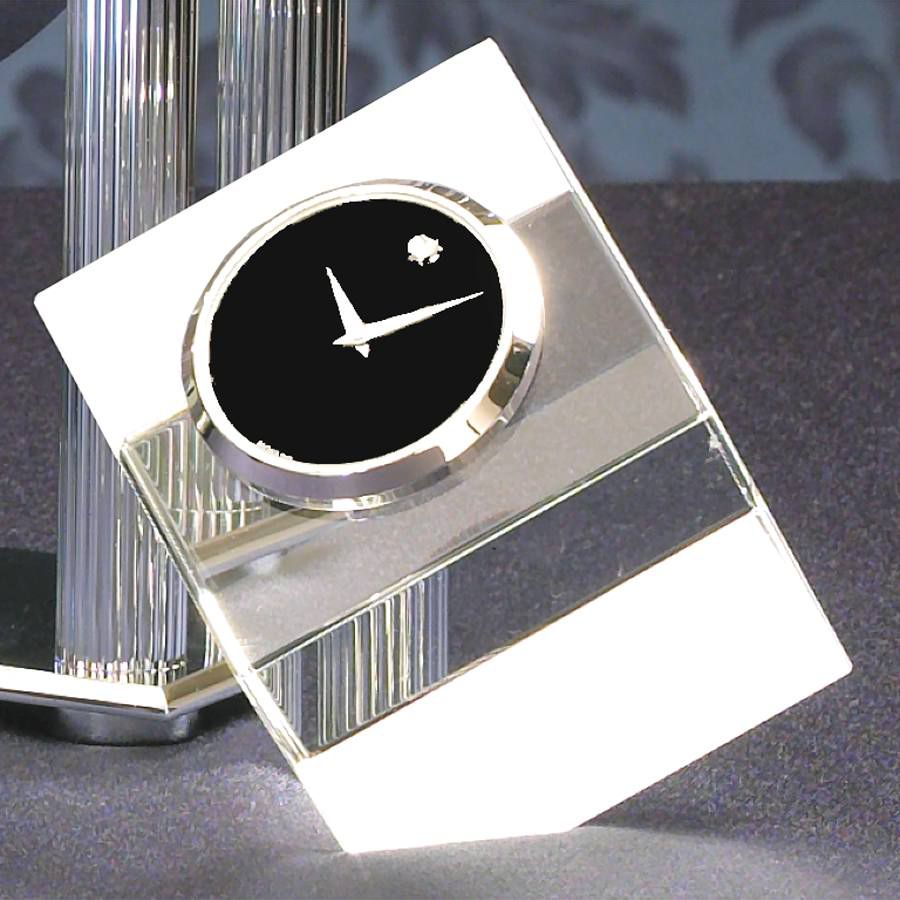  Cube Desk Clock by Movado