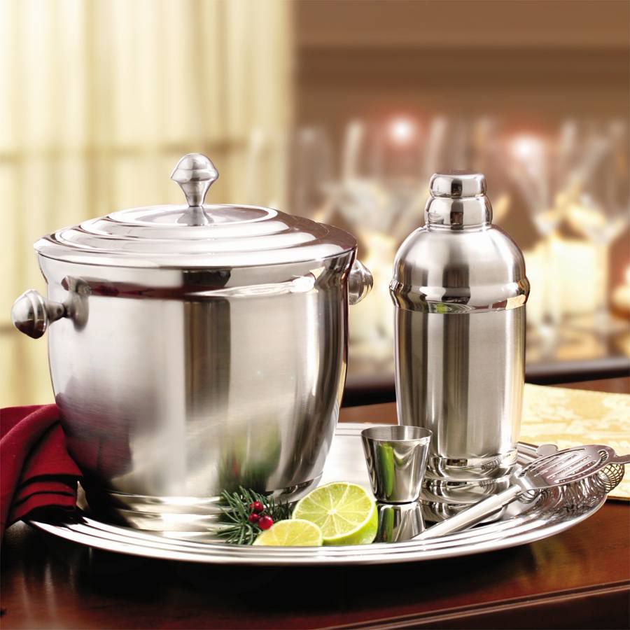 Tuscany Stainless Barware by Lenox