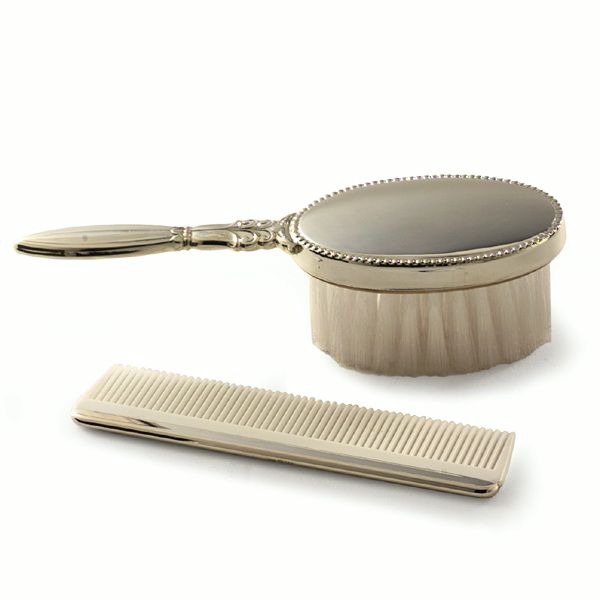 Sterling Girl's Comb & Brush Set