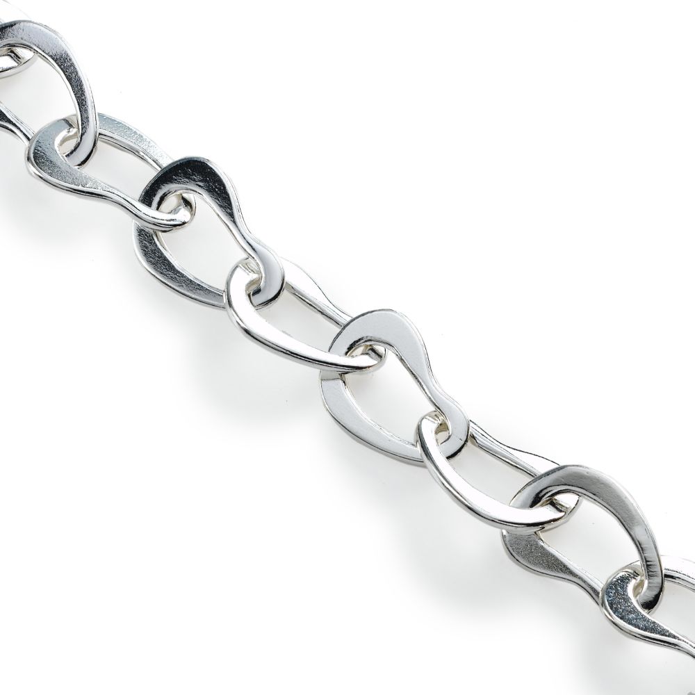 Sterling Silver Link Bracelet 